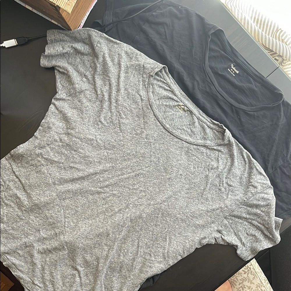MADEWELL Soft Basic Staple Tee Bundle Round Neck … - image 1